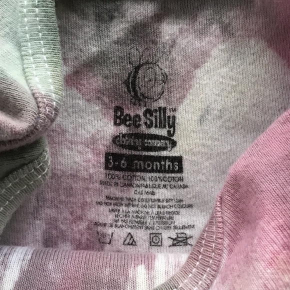 Made in vagina tie dyed onesie - Picture 3 of 4